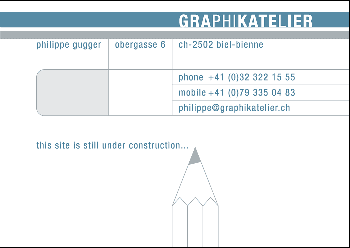 Graphikatelier Philippe Gugger | Biel-Bienne